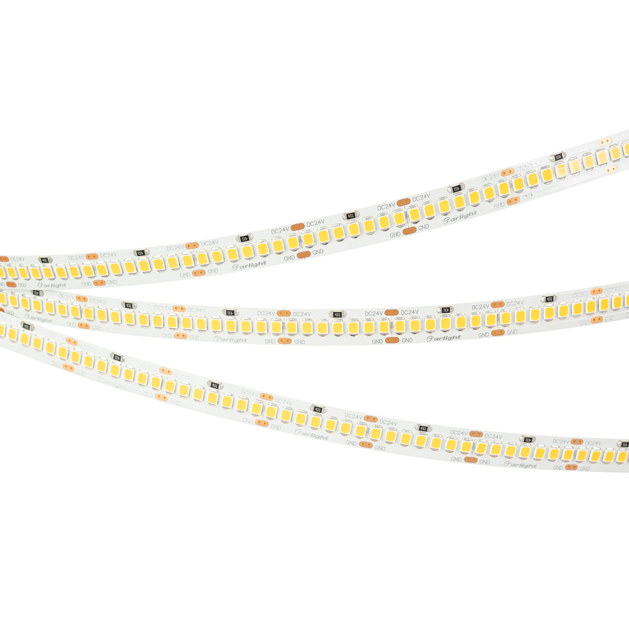 Лента RT-A252-10mm 24V White6000 (11 W/m, IP20, 2835, 5m) 022648(2) - Светодиодная лента RT-A252, открытая. Светодиоды 2835, 252 шт/м (1260 шт на 5 м), белая плата, ширина 10 мм, скотч 3M. Цвет БЕЛЫЙ 6000 K, цветопередача CRI>85, угол 120°. Питание 24V, м