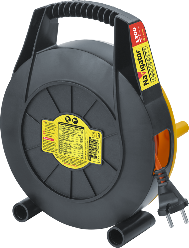 УДЛИНИТЕЛЬ НА КАТУШКЕ 4Х20М БЕЗ ЗАЗЕМЛ. 93 955 NPE-RC-04-20-X-2Х0.75 ЗАКР. 93955