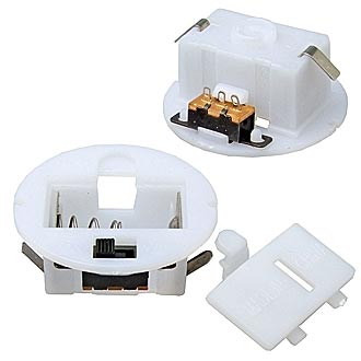 AG10*4/AG13*3 SWITCH D34MM - Батарейный отсек AG10*4/AG13*3 switch D34 мм, закрытый