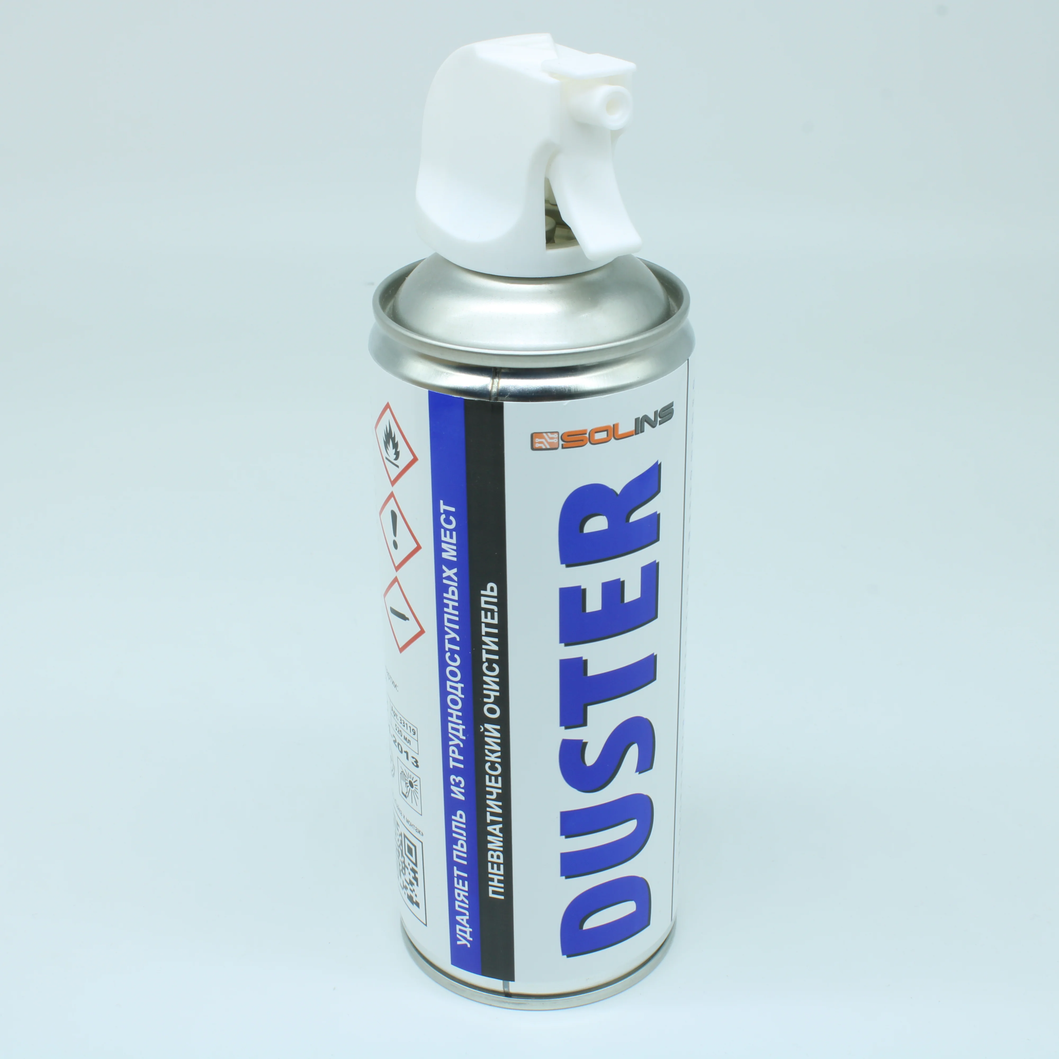 Solins DUSTER  400МЛ - Газ сжиженый 400мл для продувки от пыли