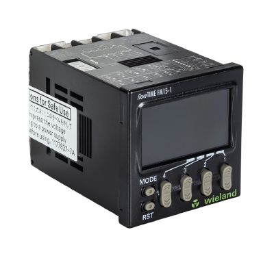 Реле времени flare TIME FM15-1 (230V) - Цифровое многофункциональное многодиапазонное реле времени, входное напряжение: 85...264 V AC/DC, 15 временных функций, настраиваемый интервал времени: 0.1 с … 1200 ч, 1 переключающий контакт, коммутируемый ток: 5А,