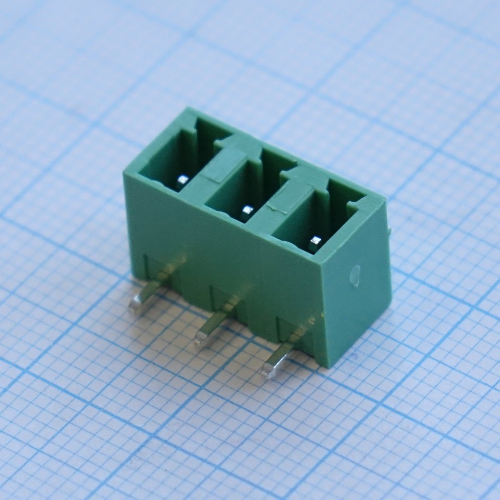 15EDGRC-5.08-03P-14-00A(H) - Разъемный клеммный блок на плату, Серия 15EDGRC-5.08