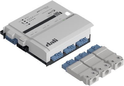 Модуль GESIS FLEX-0/3DA AC Z - Модуль расширения gesis FLEX, DALI, 3 управляемых выхода (с питанием), разъемы для подключения в комплекте, монтаж DIN35, для работы требуется базовый модуль