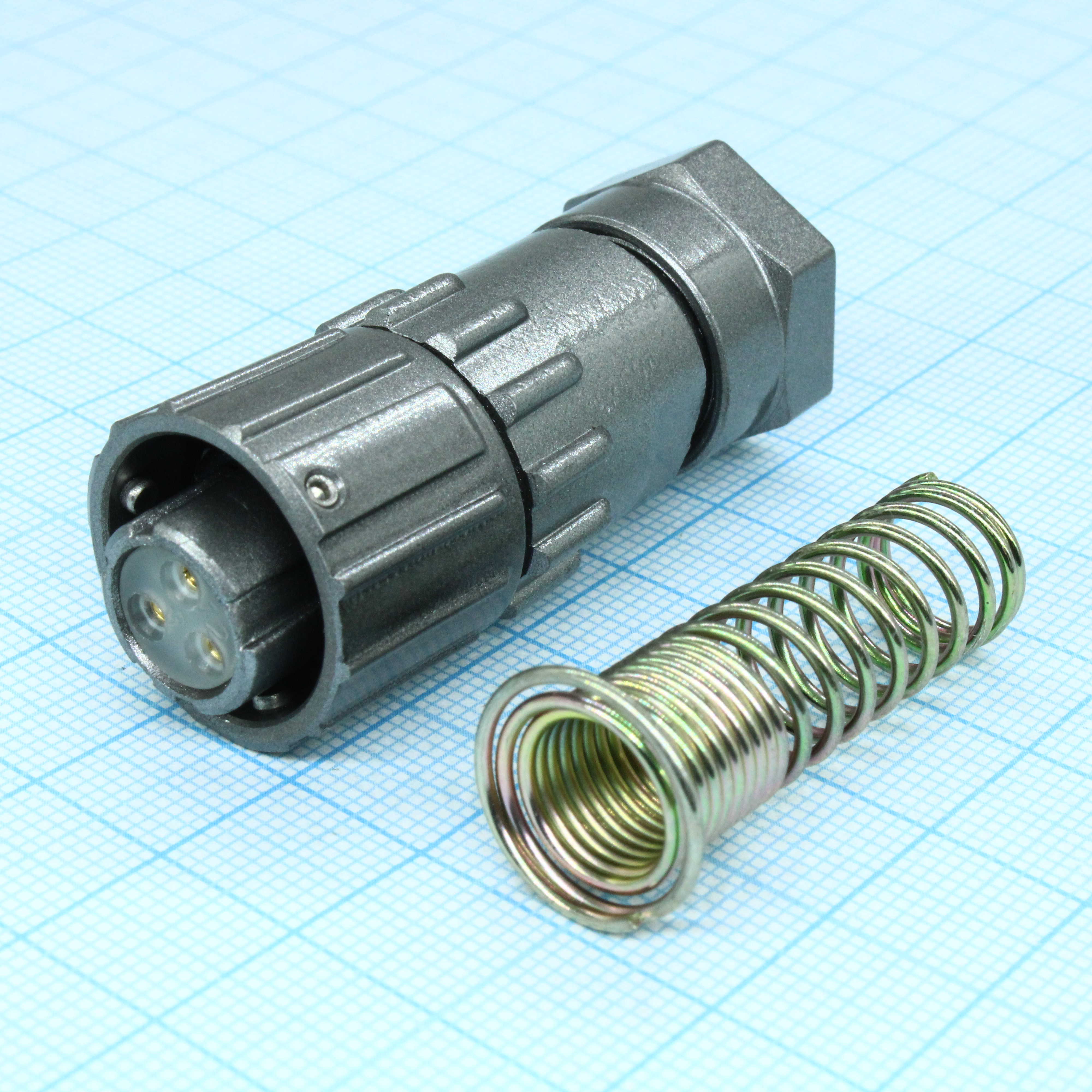 FQ14-3TK-8 - Кабельная розетка, 3 контакта