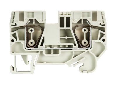 Клемма WKFN 6 / 35 - Проходная клемма, тип фиксации провода: пружинный, номинальное сечение: 6 мм кв., 41A, 800V, ширина: 8 мм, цвет: серый, тип монтажа: DIN 35