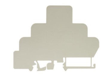 Пластина разд. TW 2,5-3 D/U - Разделительная пластина, для клемм WK 2,5-3 D/U... цвет: серый