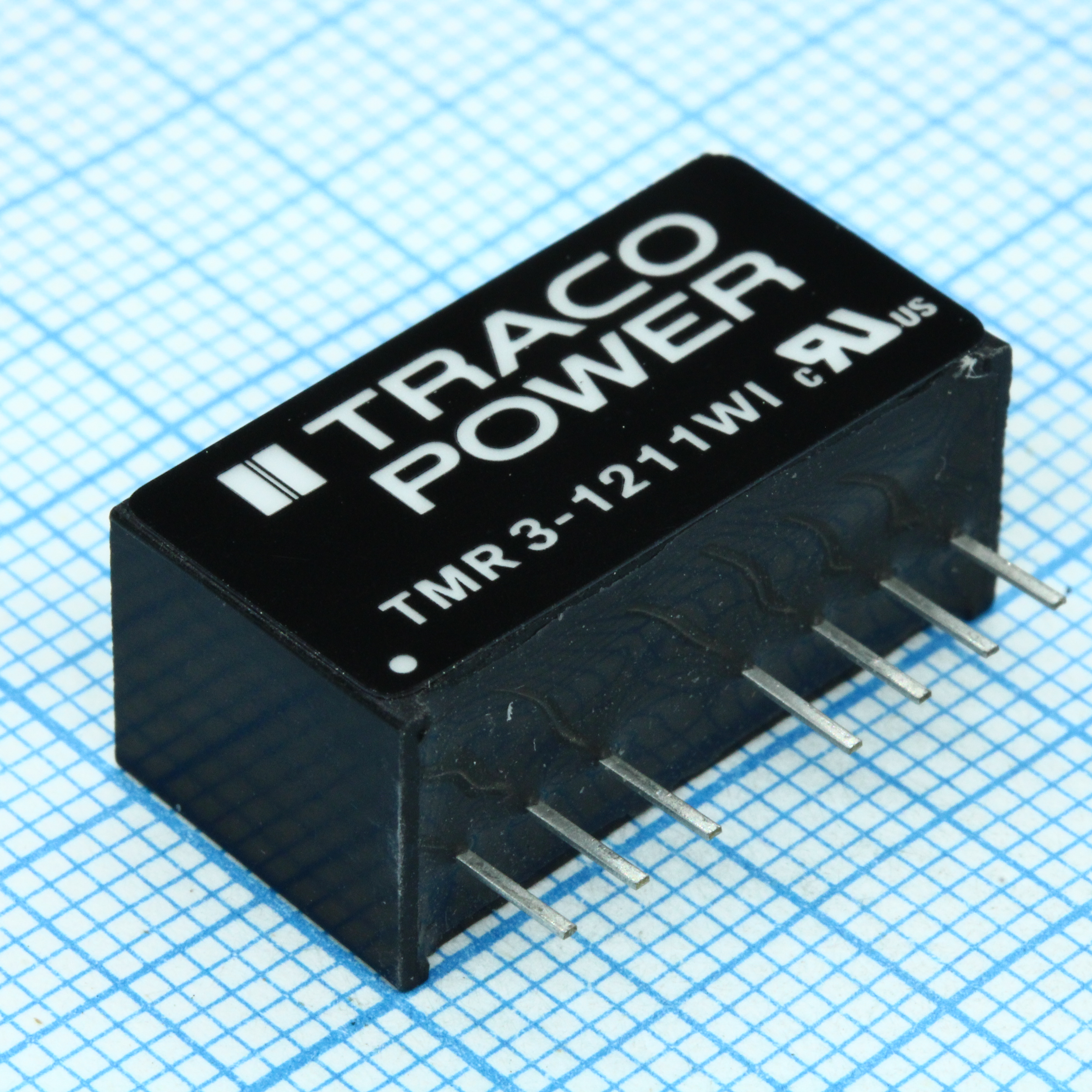 TMR 3-1211WI - Преобразователь DC/DC, на печатную плату, 3 Вт вход 12В выход 5В 0.6А