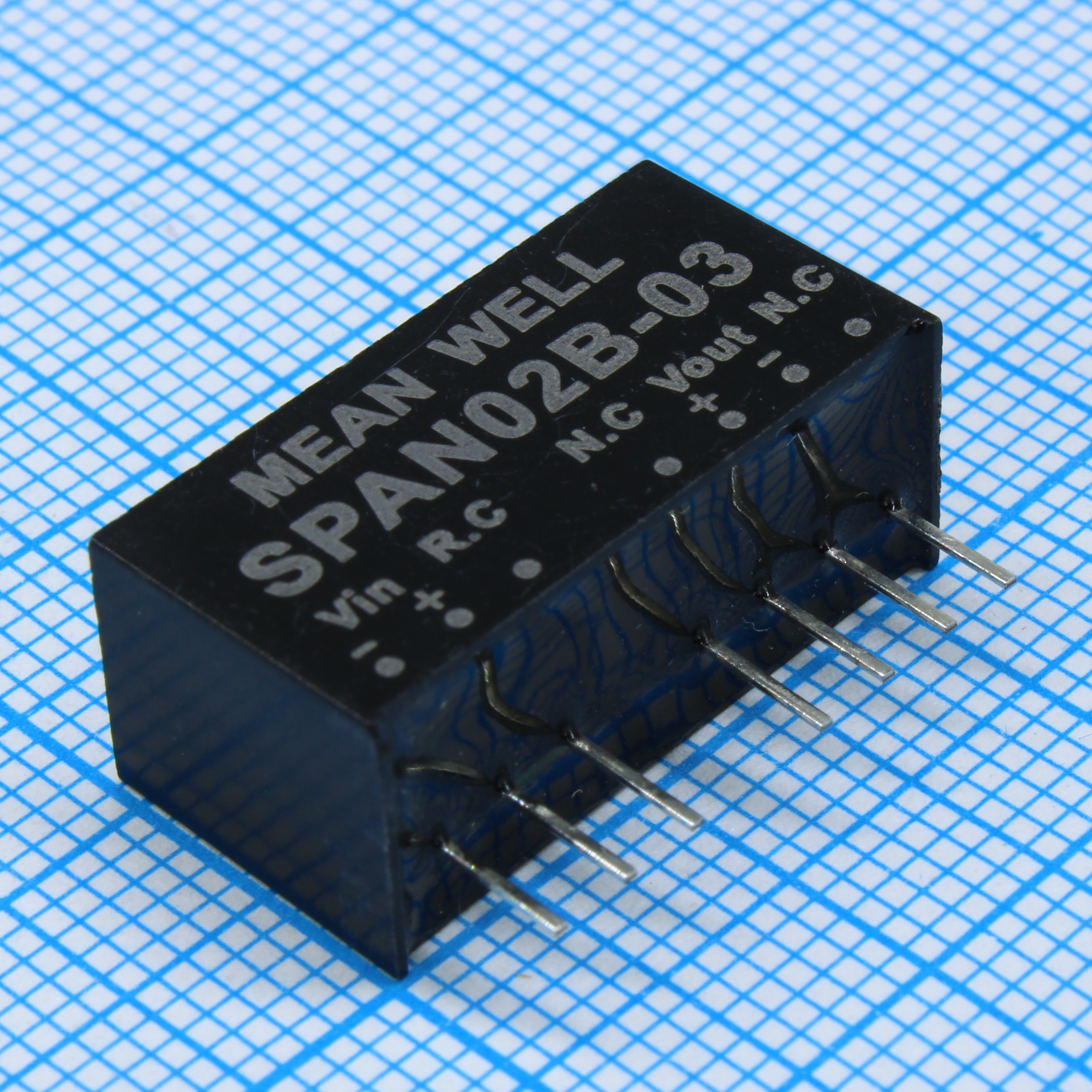 SPAN02B-03 - Преобразователь DC/DC, на печатную плату, 2 Вт