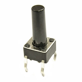 KAN0611-1301B   6X6X13 MM - Кнопка тактильная KAN0611-1301B, 6x6x13 мм
