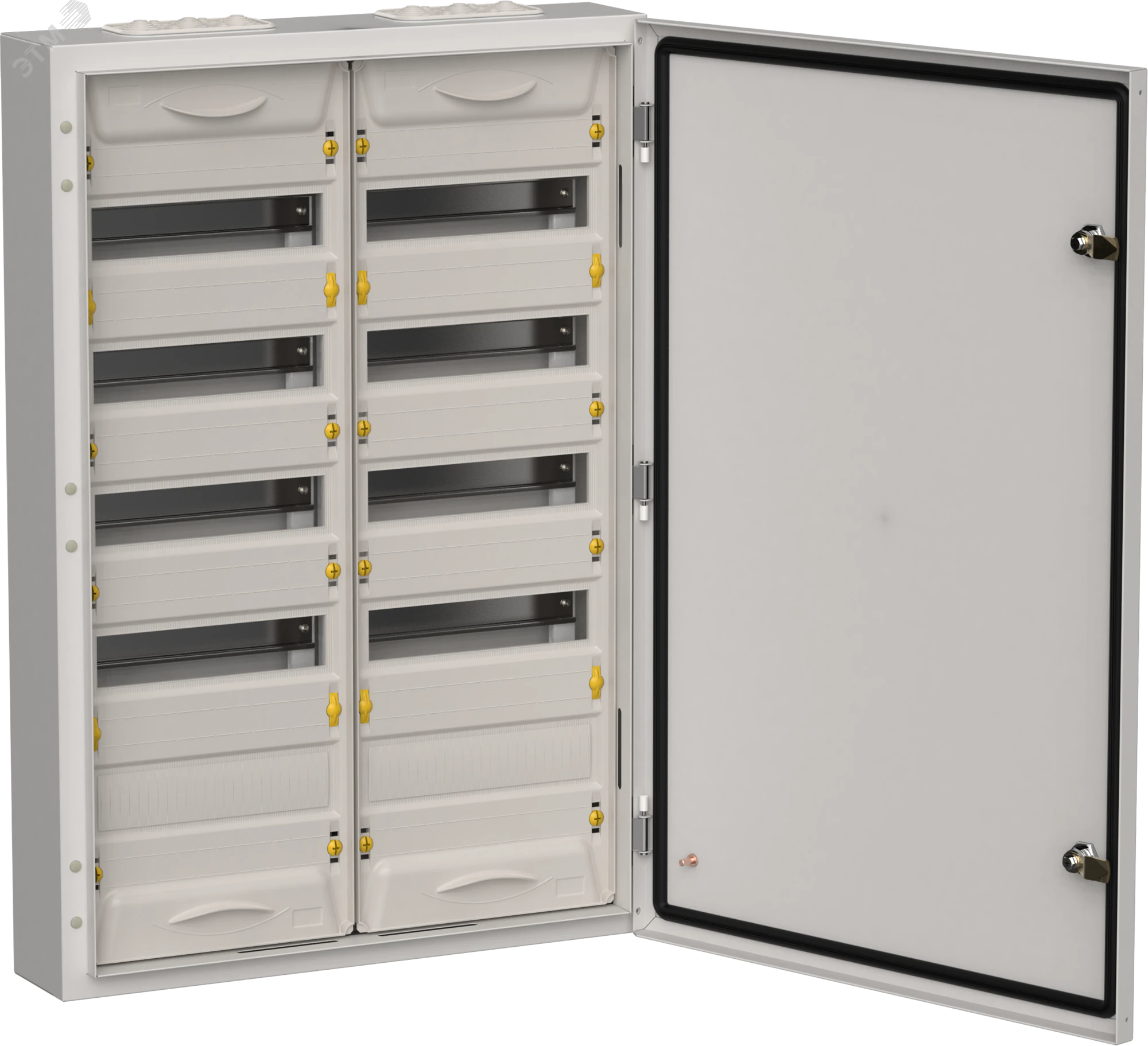 TITAN 5 Корпус мет. ЩРн-120 (2х60) 835х570х140 IP54 сер TI5-50-N-2X060-54-7035