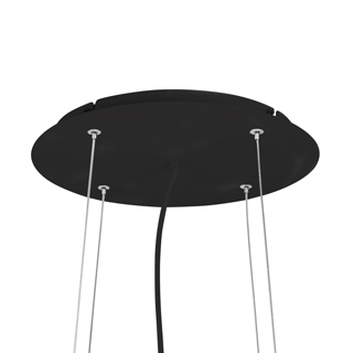 Подвес SPX-TB-2 Black 023160 - Аксессуар регулируемый для подвешивания светильников SP-TOR-TB800S. Длина троса 1200мм. Размеры основания D320x25мм. Цвет черный.