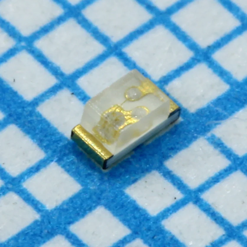 APT1608ZGCK - Светодиод SMD 1.6x0.8мм зеленый 120° 350мКд прозрачный 3.3В
