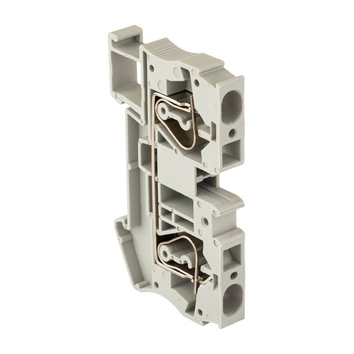 Колодка клеммная пружинная JXB-ST-6 57А серая PROxima plc-jxb-st-6