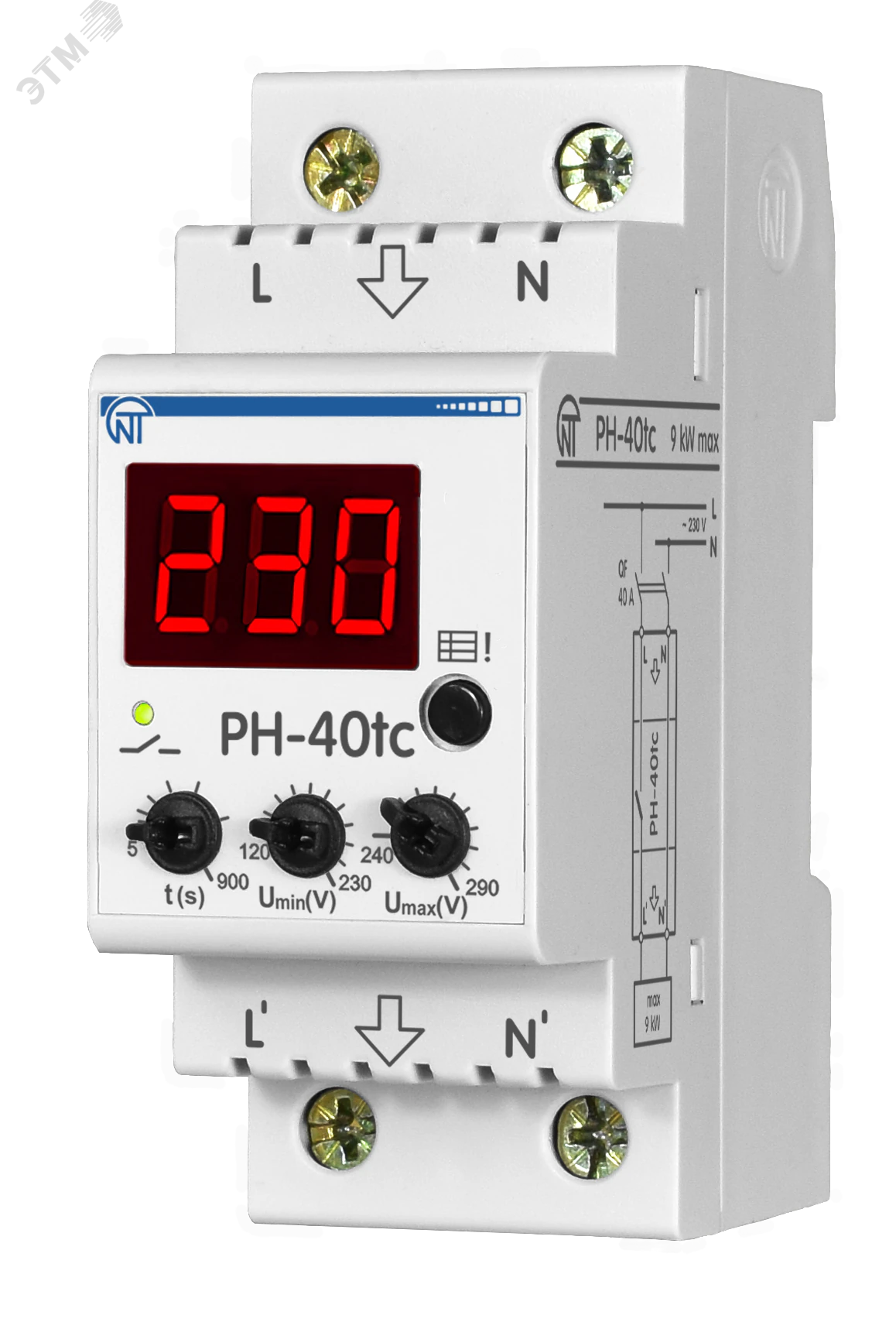 Реле напряжения РН-40tc 3425600040tc