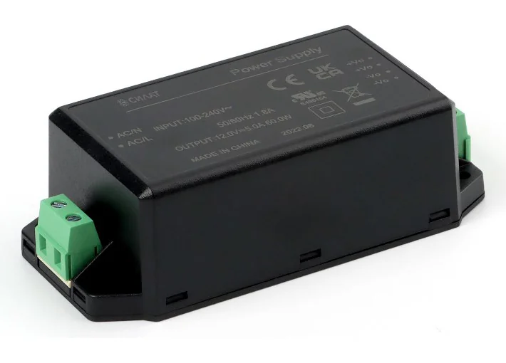 Источник питания 24 V DC/2,5 A, 902830 - Источник питания, однофазный, 24VDC / 2,5A, 60W, диапазон входн. напр.: 85 - 277VAC, габариты (мм): 109х52,5х33,9, монтаж: на поверхность