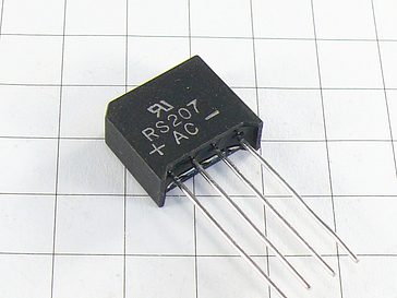 Мост RS207 ( 2А,1000В)