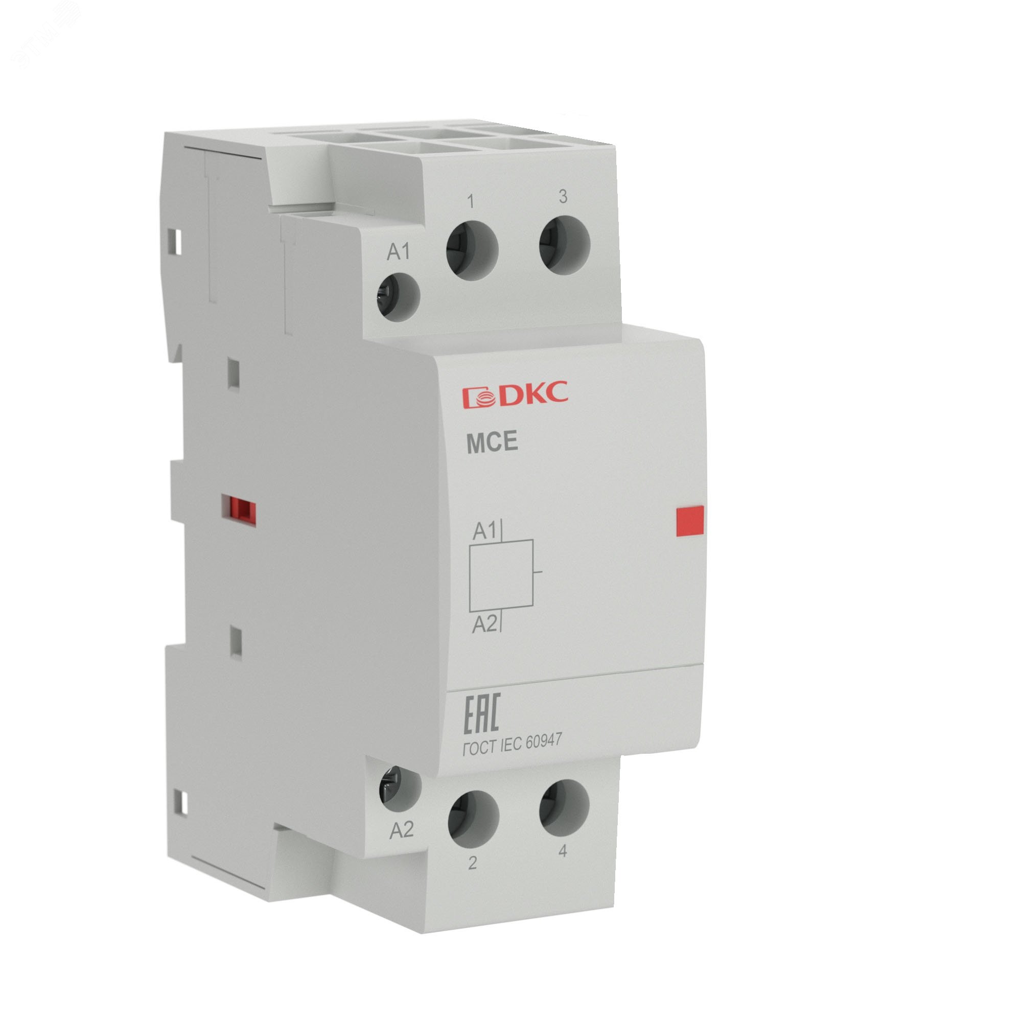 Контактор модульный YON max типа MCE, 2P, 63A, 240В, 2НО MCE-63-20-A240