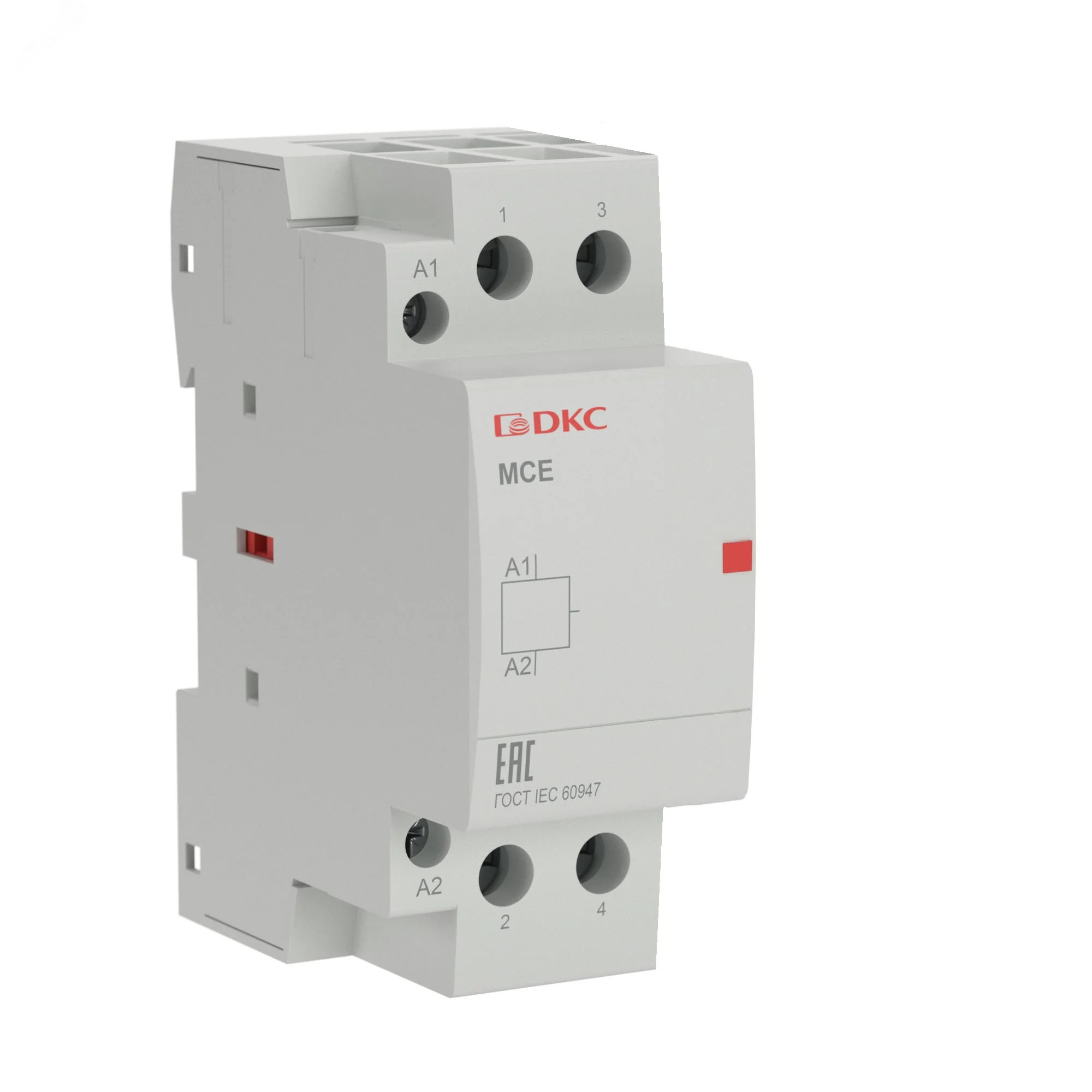 Контактор модульный YON max типа MCE, 2P, 40A, 240В, 2НО MCE-40-20-A240
