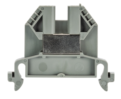 Клемма 9700A/5 S35 - Проходная клемма, тип фиксации провода: винтовой, номинальное сечение: 2,5 мм кв., 24A, 800V, ширина: 5 мм, цвет: серый, тип монтажа: DIN 35