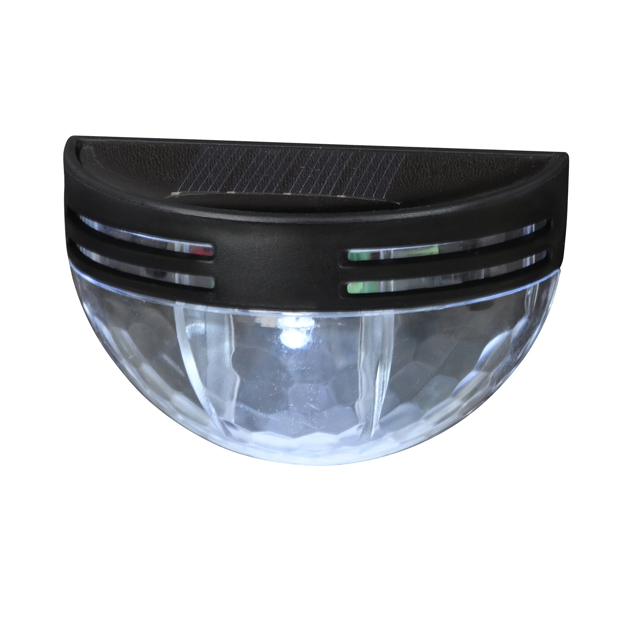 Cветильник настенный USL-F-251/PM050 SHINY на солнечной батарее. 1 светодиод. Белый свет. 1хААA Ni-Mh аккумулятор в/к. IP44.