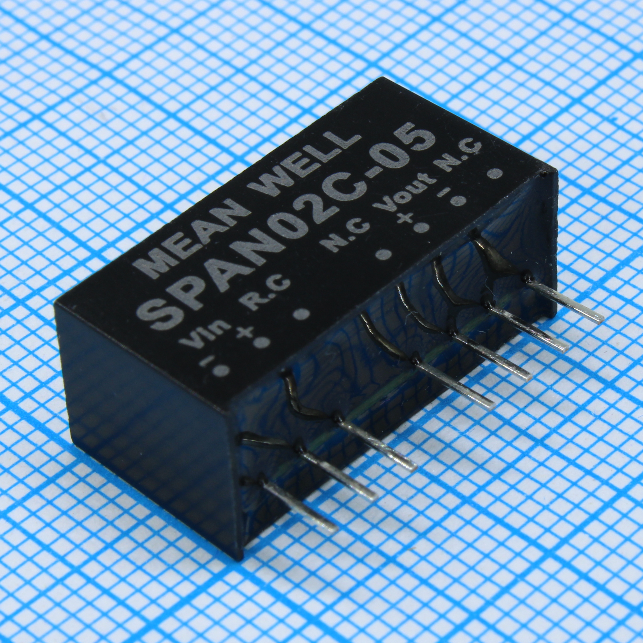 SPAN02C-05 - Преобразователь DC/DC, на печатную плату, 2 Вт