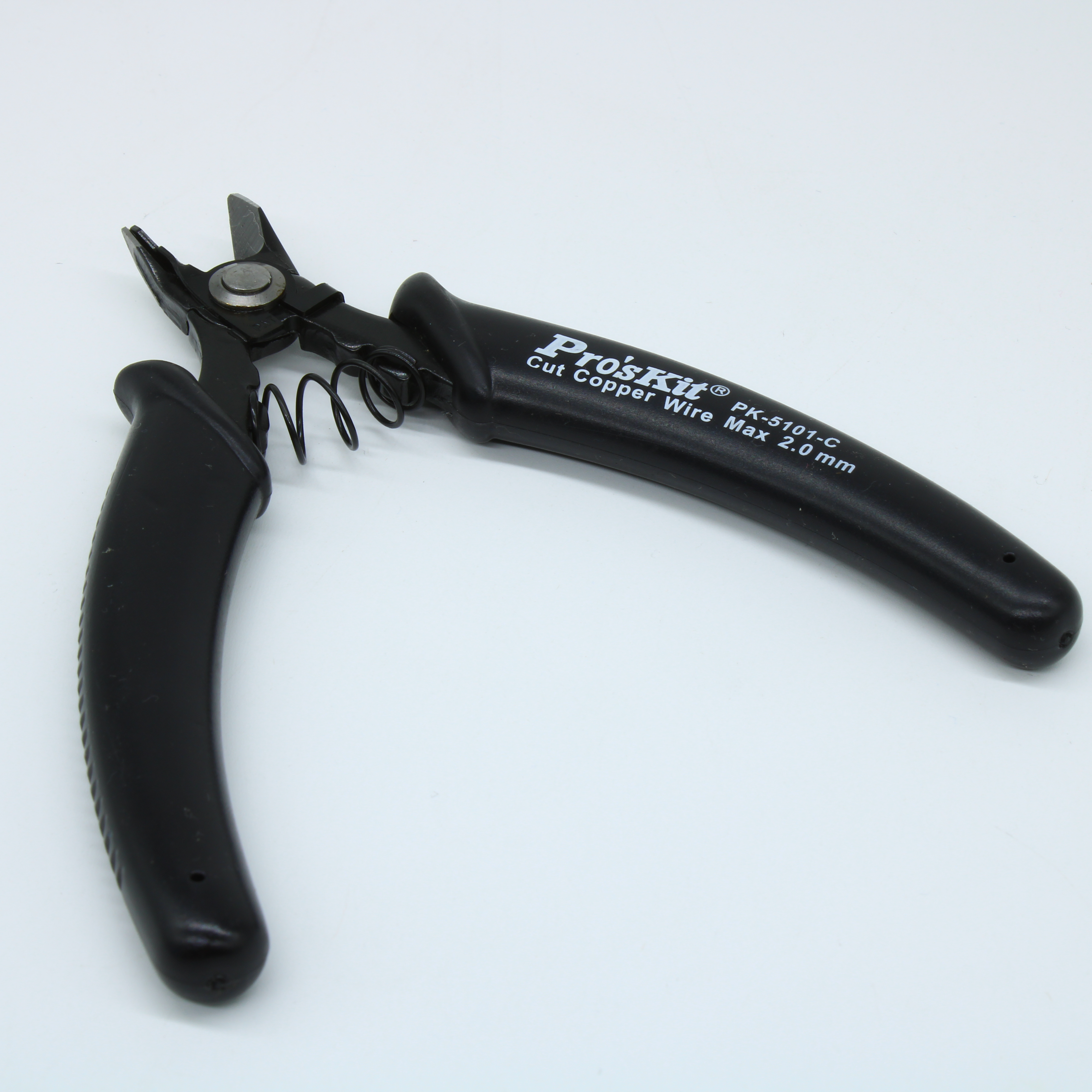 1PK-5101-C - Кусачки усиленные с клипсой безопасности и возвратной пружиной антистатические, 125мм