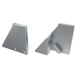 Заглушка для ALM-GLASS-10 с опорой левая глухая 026737 - Заглушка для ALM-GLASS-10 с опорой левая глухая. Цена за 1 шт.