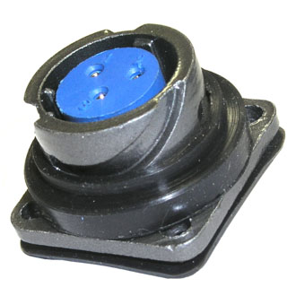 FQ18-3PIN ZK - Блочная розетка, 3 контакта