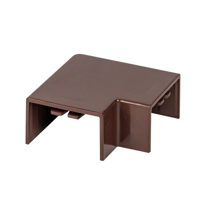 Поворот 90 гр. (25х16) (4 шт) темное дерево EKF-Plast