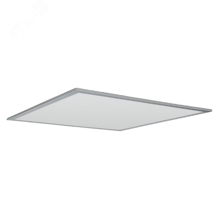 Светильник светодиодный ЛУО-4007-L 36Вт 4000К IP40 595х595 без драйвера тонкая панель серебр. Basic LPS-4007-L-36-4000