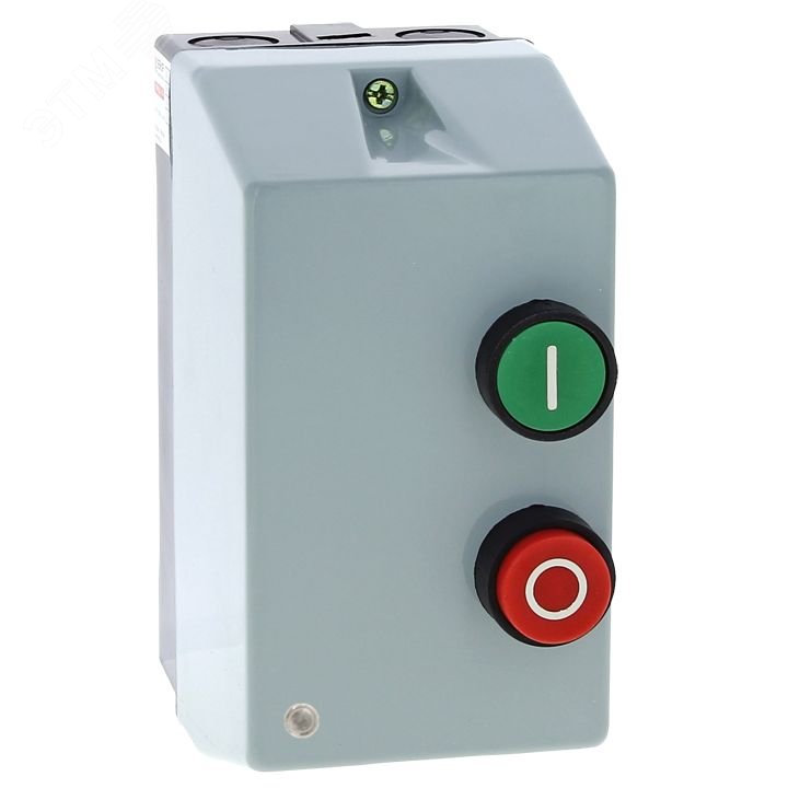 Пускатель магнитный КМЭ 9А 230В с РТЭ и индикатором PROxima в корп. IP65 ctrp-r-9-230v-led