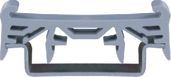 Переходник 254611 - Переходник DIN рейки, совместим с мини клеммами TB