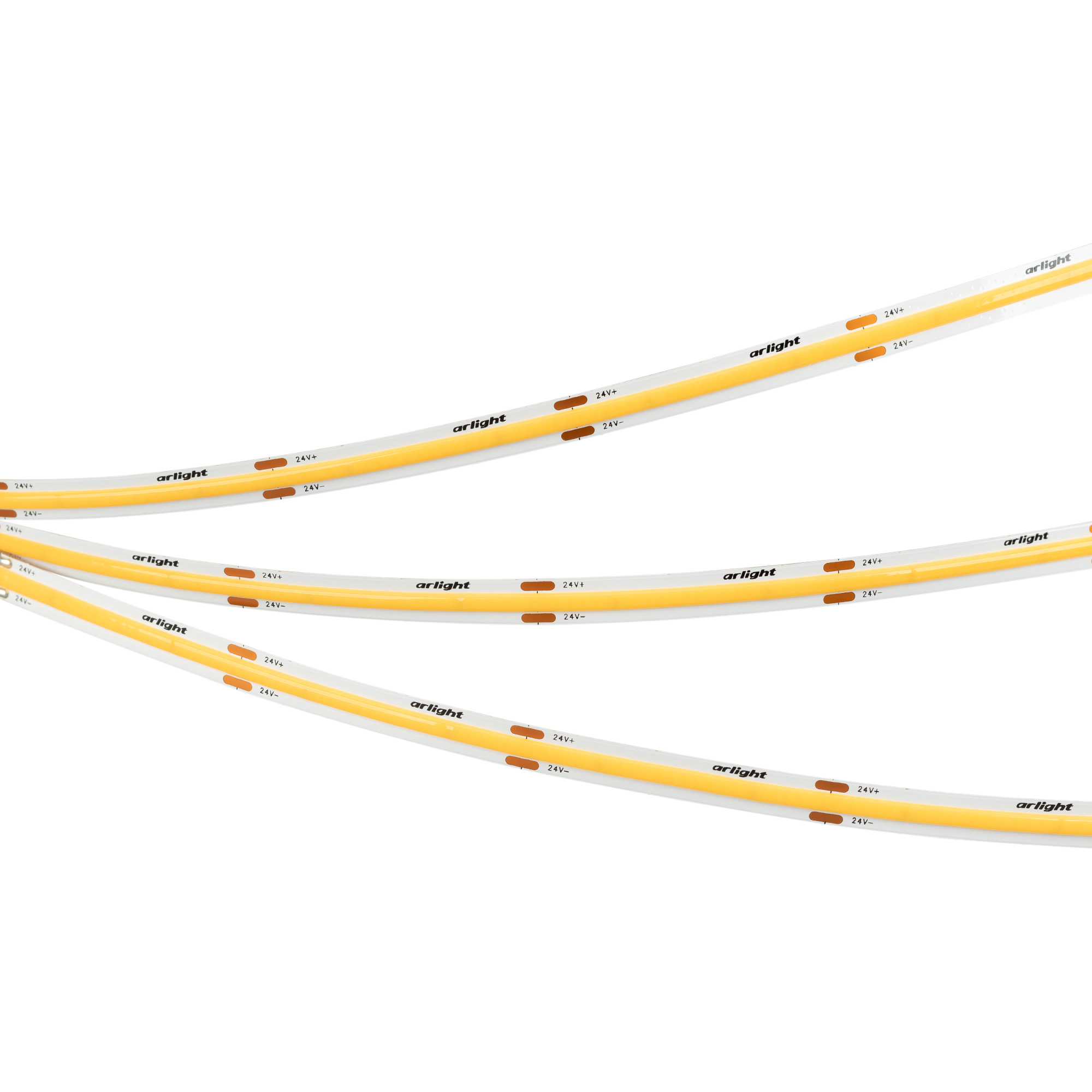 Лента COB-X480-8mm 24V Warm2700 (8 W/m, IP20, CSP, 5m) 039060 - Светодиодная лента COB-X480, открытая IP20. Светодиоды CSP, 480 шт/м (2400 шт на 5 м), белая плата, ширина 8 мм, скотч 3М. Цвет ТЕПЛЫЙ 2700K, цветопередача CRI>90, угол 180°. Питание 24 В, мо