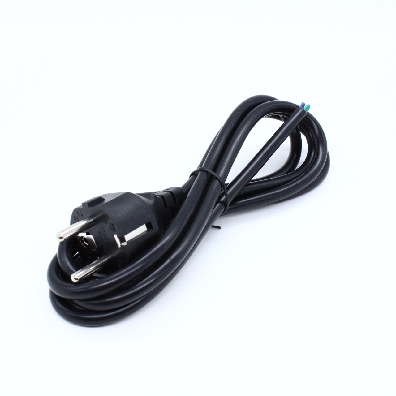 SCZ-D - Кабель сетевой 220В c разъемом на одном конце, 0600-1.8M-92, черный, 1,8м