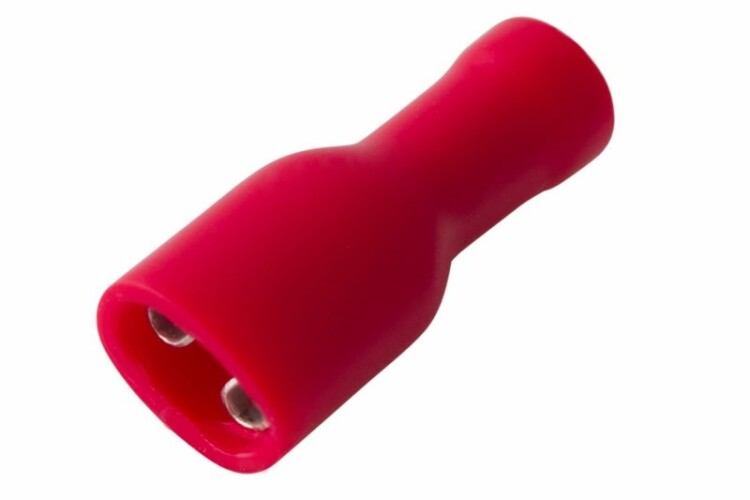 Клемма плоская полностью изолированная РППи-м 1.5-(4.8)/РпИмп 1,25-5-0,8 гнездо 5.6 мм 0.5-1.5 мм2 08-0611