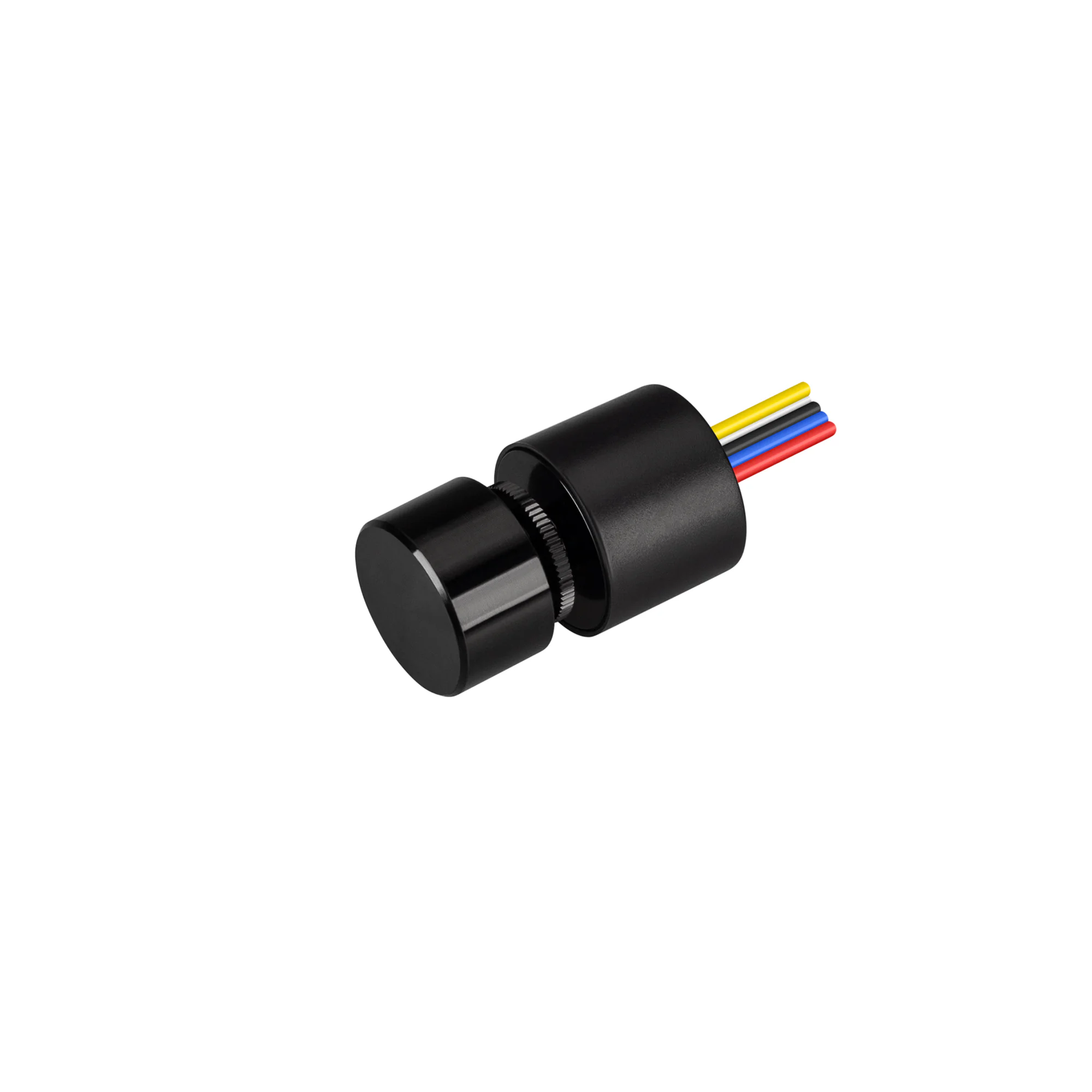 Диммер SR-NAVE-R24-3CH-BK (12-24V, 108-216W, RGB) 046143 - Питание/рабочее напряжение DC 12-24 В, максимальный ток 3 А на канал, 3 канала, максимальная мощность 108-216 Вт. Реагирует на нажатие на кнопку, короткое нажатие - вкл/выкл, вращение кнопки - дим
