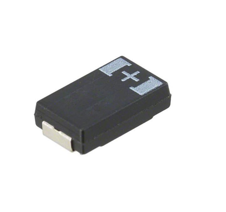 6TPC330MA - Конденсатор танталовый полимерный 330мкФ 6.3В D2 корпус ±20% (7.3 X 4.3 X 1.9мм) для поверхностного монтажа 7343 0.04Ом 105°C лента на катушке