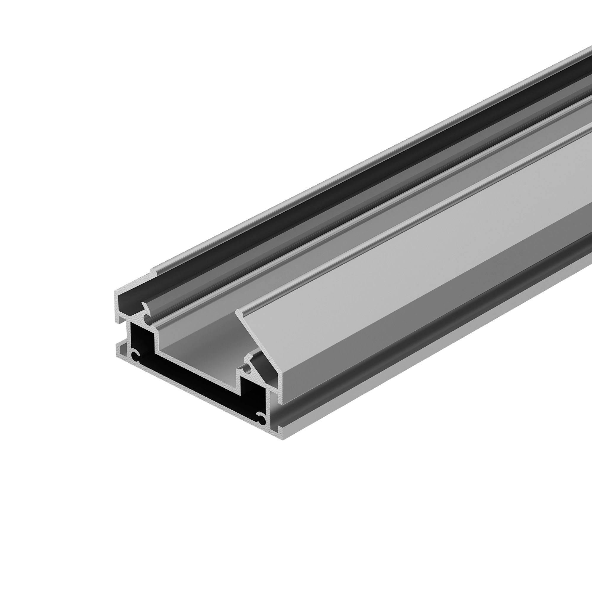 Профиль-держатель MAG-STRETCH-ORIENT-2620-2000 039173 - Профиль-держатель для установки магнитного трека MAG-ORIENT-2620 в натяжной потолок. Габаритные размеры (LхWхH): 2000x57x31 мм. Материал алюминий, цвет серебристый. Цена за 1 шт.   Применять совместн