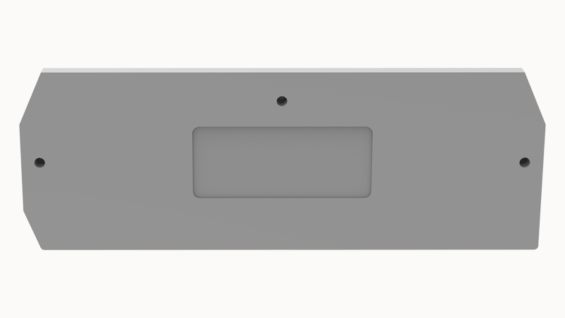 Торцевая крышка D-WS1.5-QU-01P-11 - Торцевая крышка, для клемм WS1.5-QU..., цвет: серый