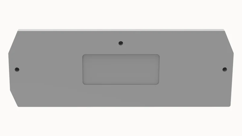 Торцевая крышка D-WS1.5-QU-01P-11 - Торцевая крышка, для клемм WS1.5-QU..., цвет: серый