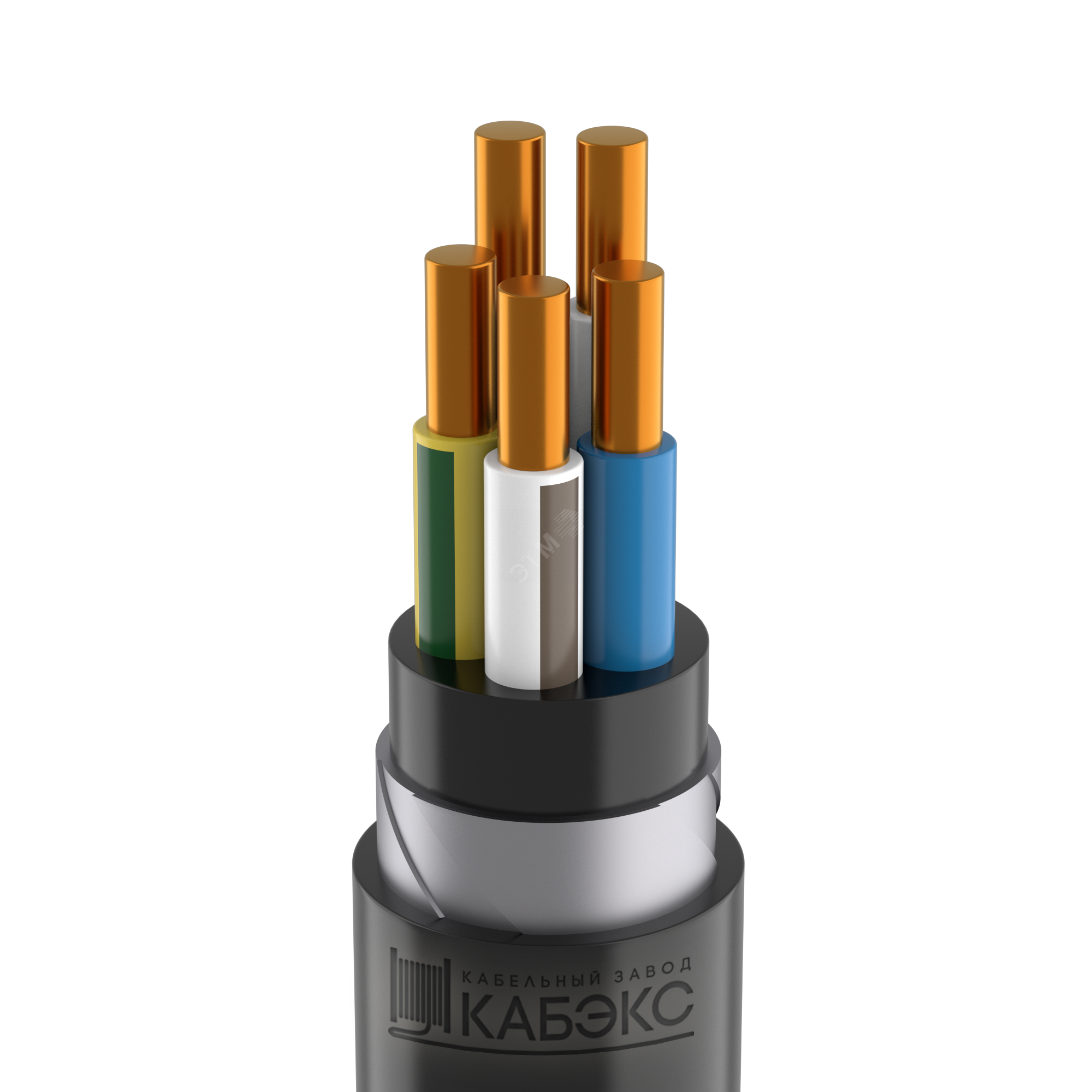 Кабель ВБШвнг(А)-LS 5х10 ОК (N PE) 0.66кВ (м) ТХМ00193268