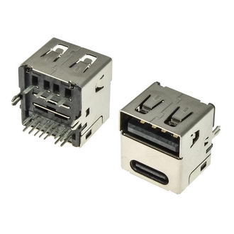 USB3.1 TYPE-C 24PF-067 - Разъем USB USB3.1 TYPE-C 24PF-067, 24 контакта