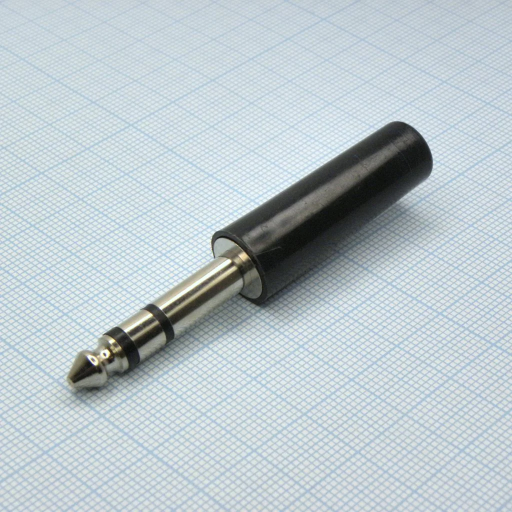 TRS 6.3 (plug) 2401 - Разъем стерео аудиоштекер 6.3 мм