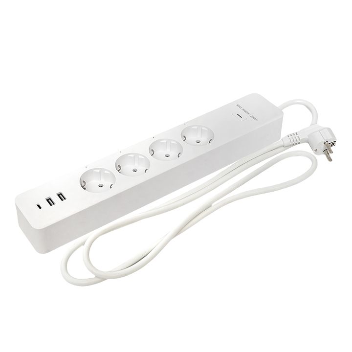 Умный удлинитель c USB Wi-Fi PRO EKF Connect RCE-2-WF
