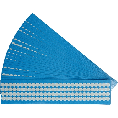 brd150799 - CMC-3125-PK этикетки на картах, материал В-540, бежевая матовая бумага, диаметр 7,92мм, 2800 шт. в упак.