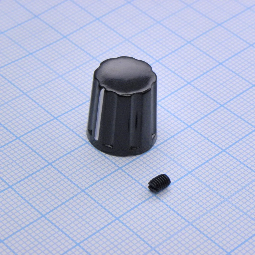 Ручка K16-02 bakelite d=4 - Ручка управления, на вал 4 мм