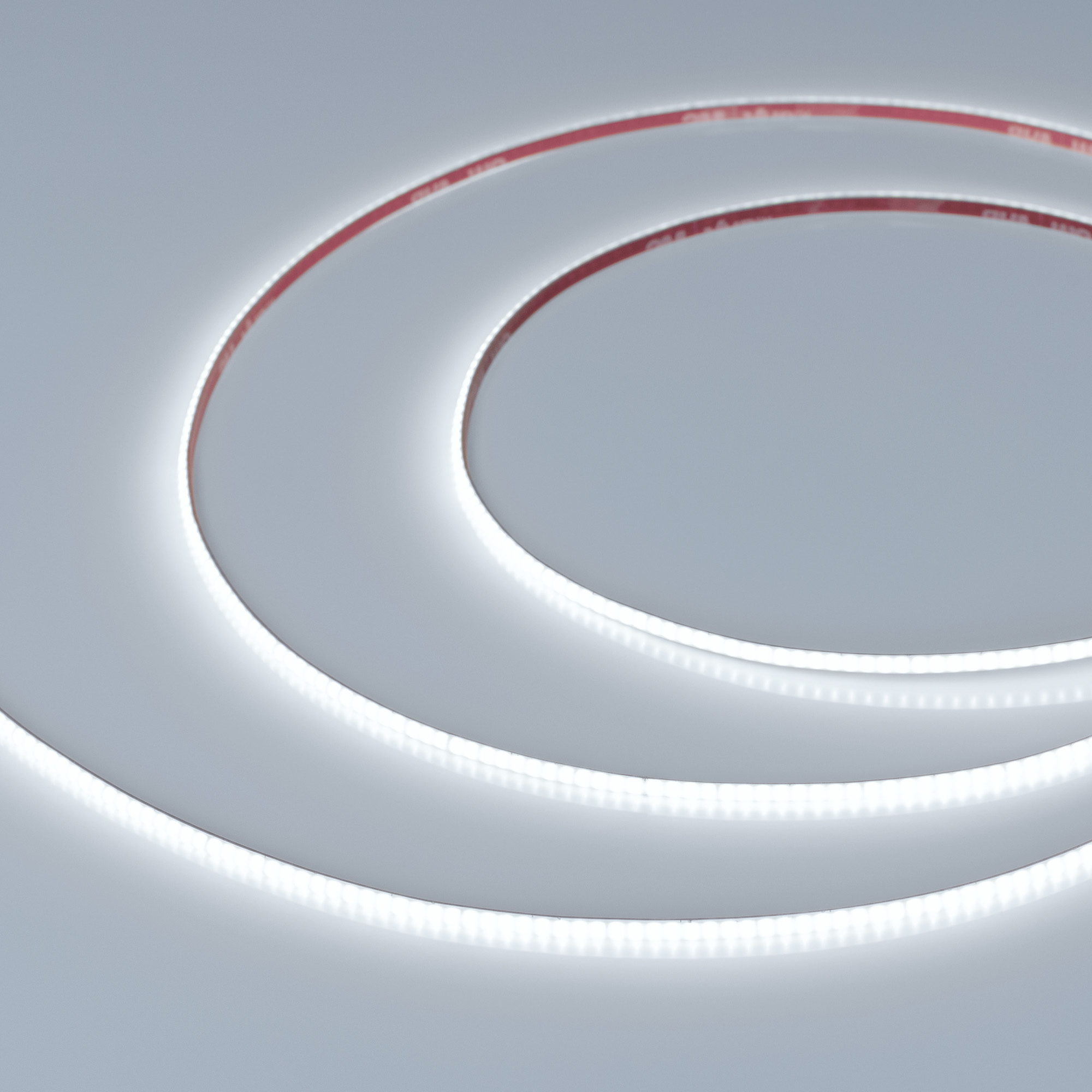 Лента COB-X400-3mm 24V White6000 (4.8 W/m, IP20, CSP, 5m) 041744 - Лента COB сплошной засветки без видимых светодиодов. Светодиоды CSP 400 шт/м. Цвет свечения БЕЛЫЙ 6000K, высокий индекс цветопередачи CRI>90, угол 180°. Мощность 4.8 Вт/м, питание 24 В. Ра