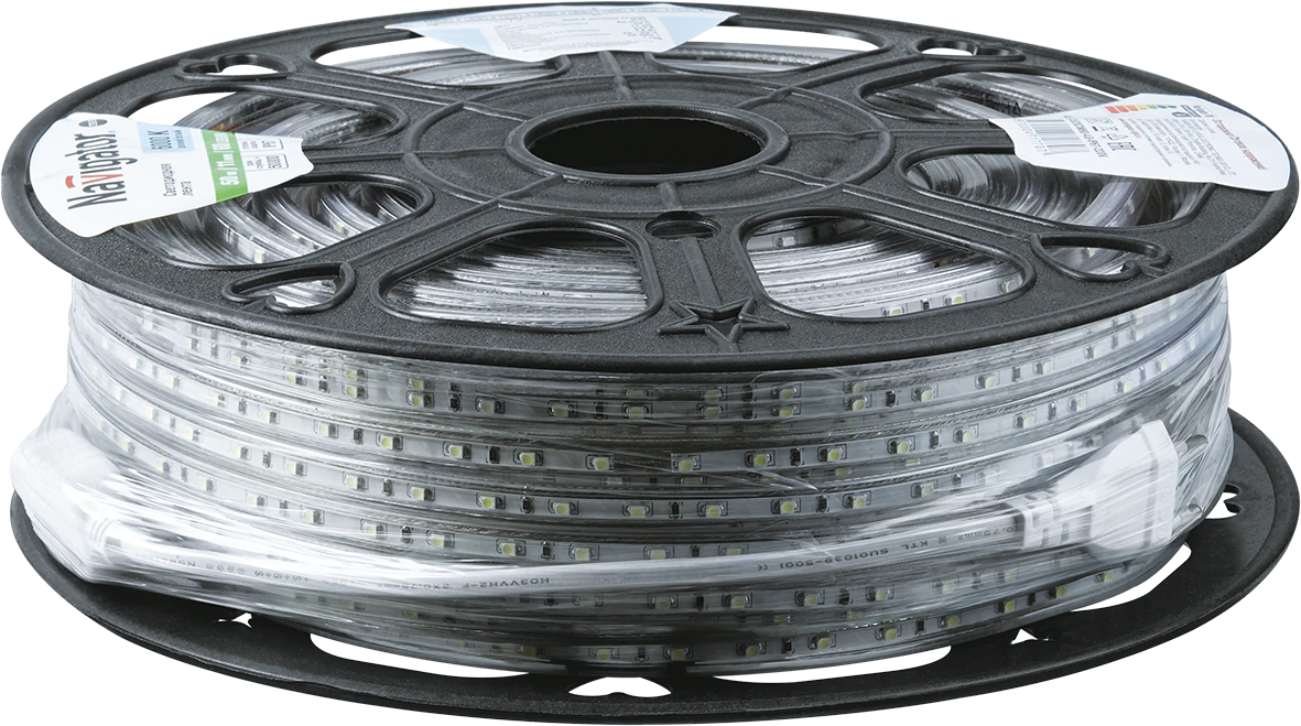 Лента светодиодная 4.8Вт/м 220В синий IP67 60LED/м NLS-3528 20м