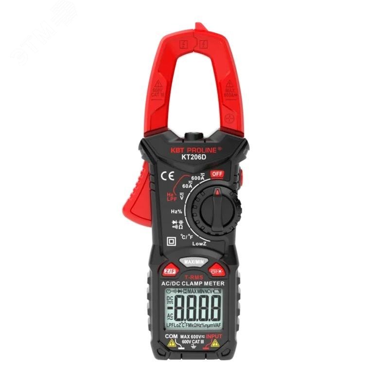 КТ 206D серия PROLINE - Токоизмерительные клещи