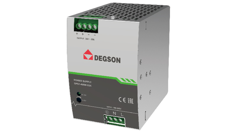 Блок питания DPS1-480W-D48 - Источник питания, однофазный, 48V / 10A / 480W; диапазон входных напряжений: 90 - 264VAC / 127 - 370VDC, монтаж: на DIN рейку, температура окружающей среды –20°C…+70°C